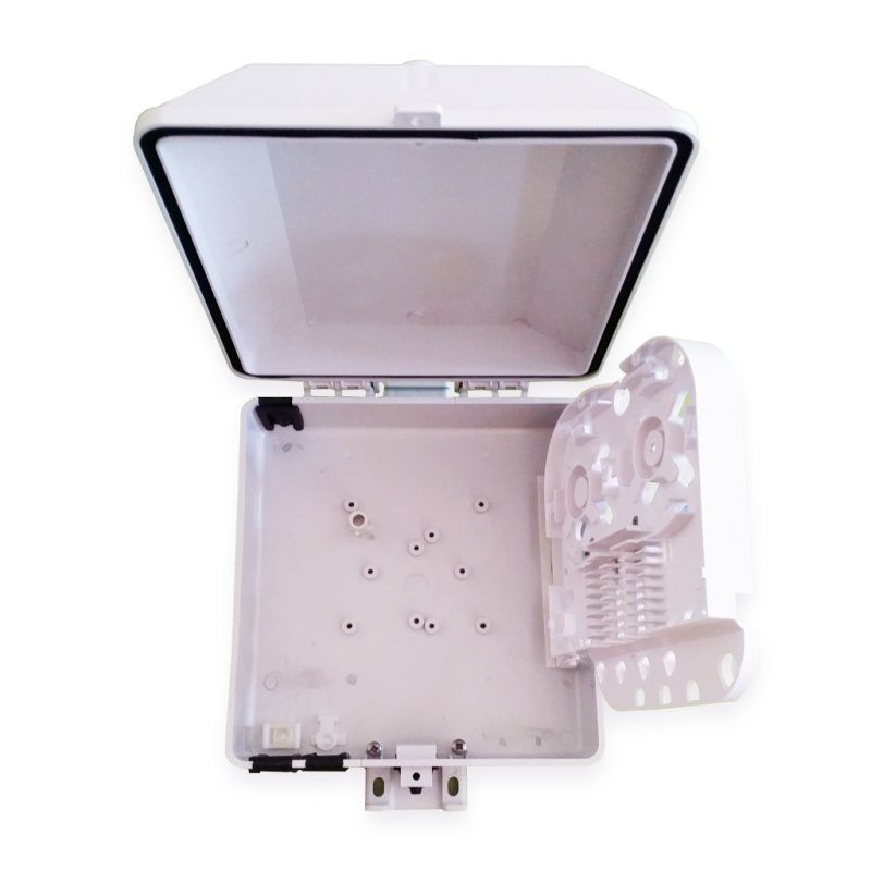 Caja terminal óptica 8 fibras ópticas interior TLX-20.08