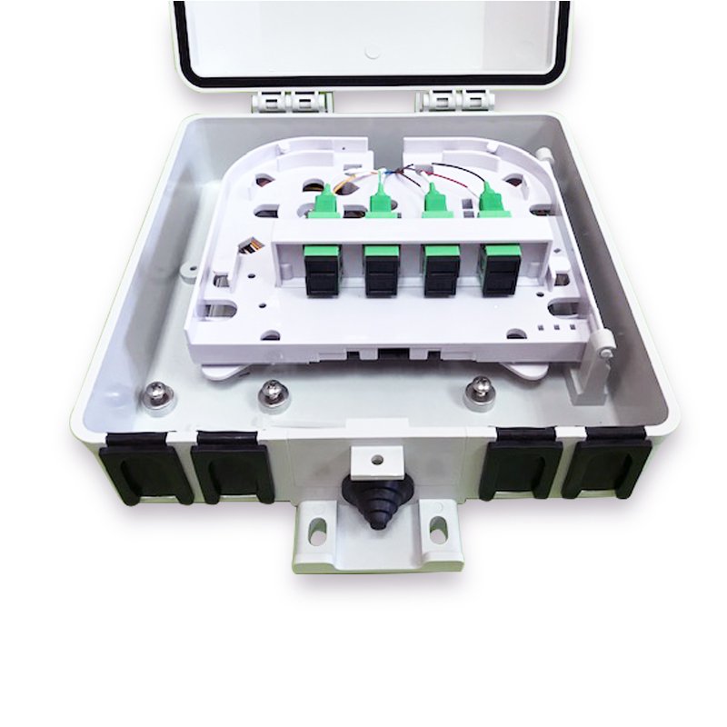 Caja terminal óptica 8 fibras ópticas interior TLX-20.08