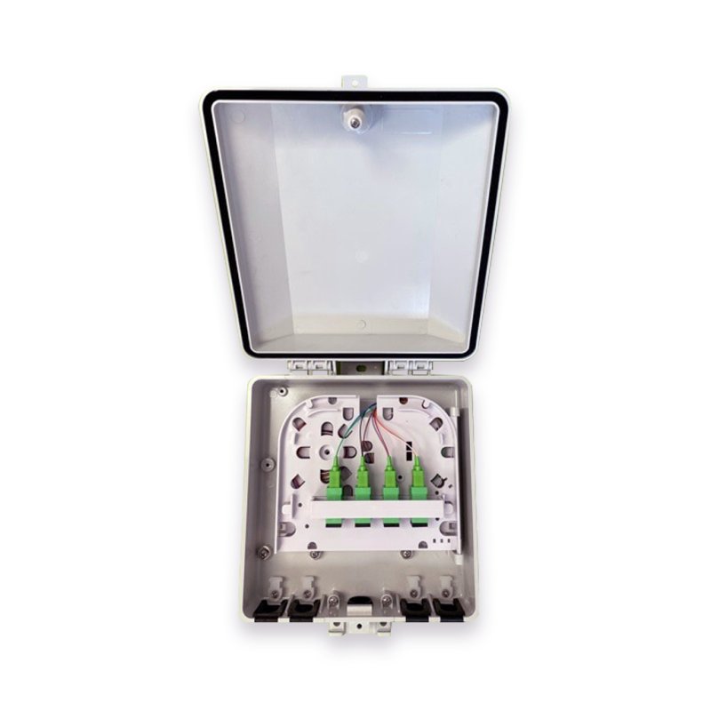 Caja terminal óptica 8 fibras ópticas exterior TLX-20.08