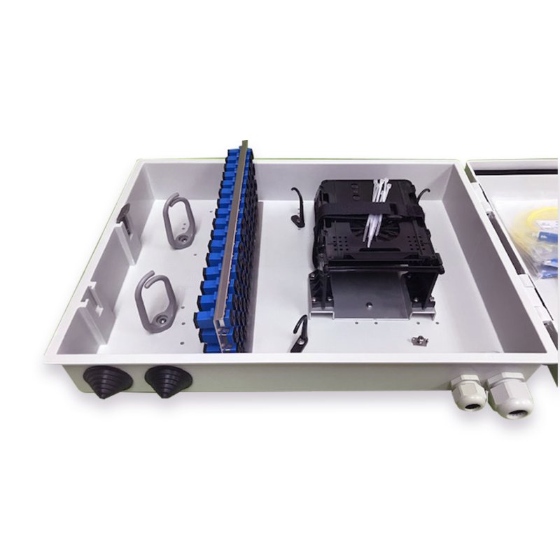 Caja terminal óptica 24-72 fibras ópticas exterior TLX-40.30