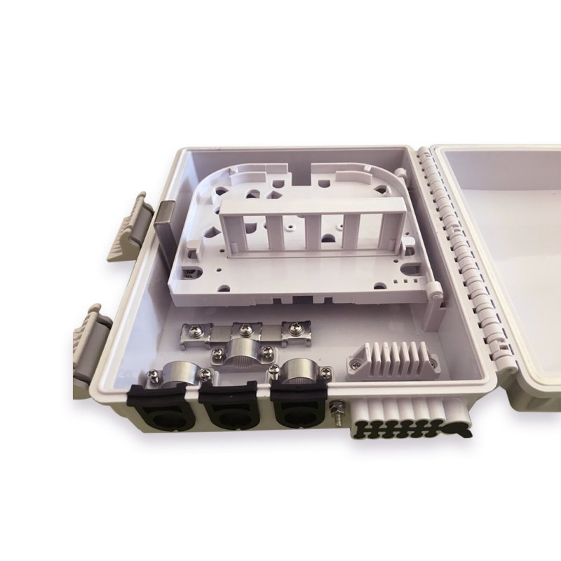 Caja terminal óptica 12 fibras ópticas exterior TLX-72.07
