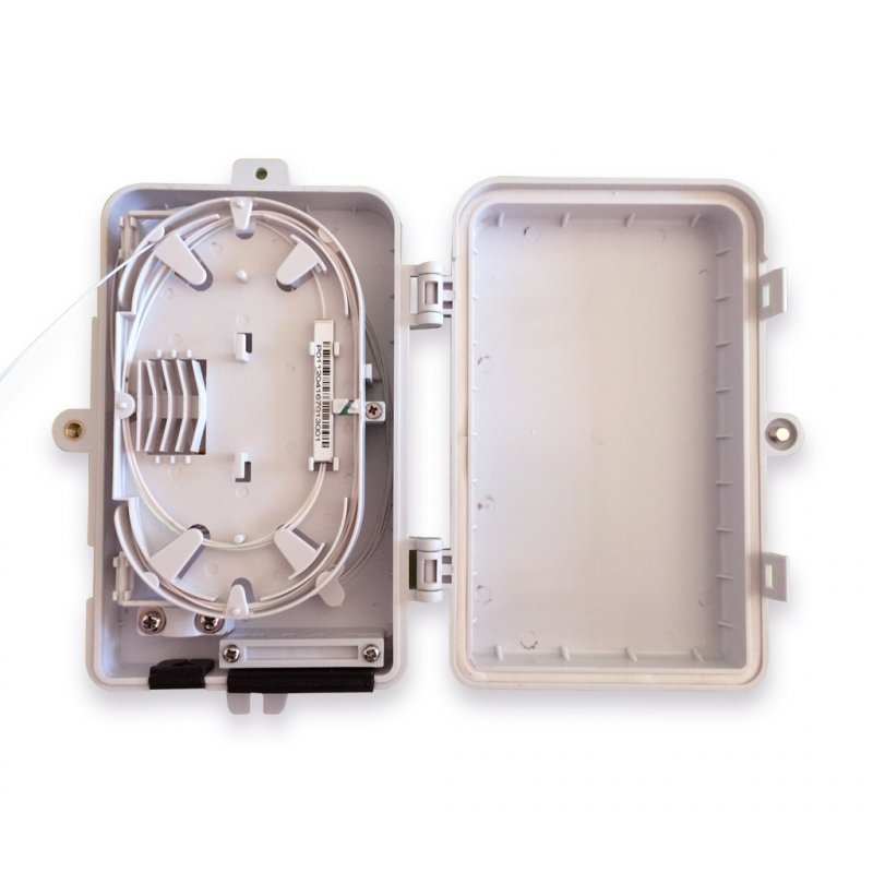 Caja terminal óptica 4 fibras ópticas exterior TLX-76.04
