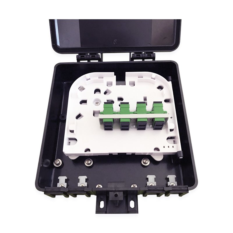 Caja terminal óptica 8 fibras ópticas exterior TLX-20.08