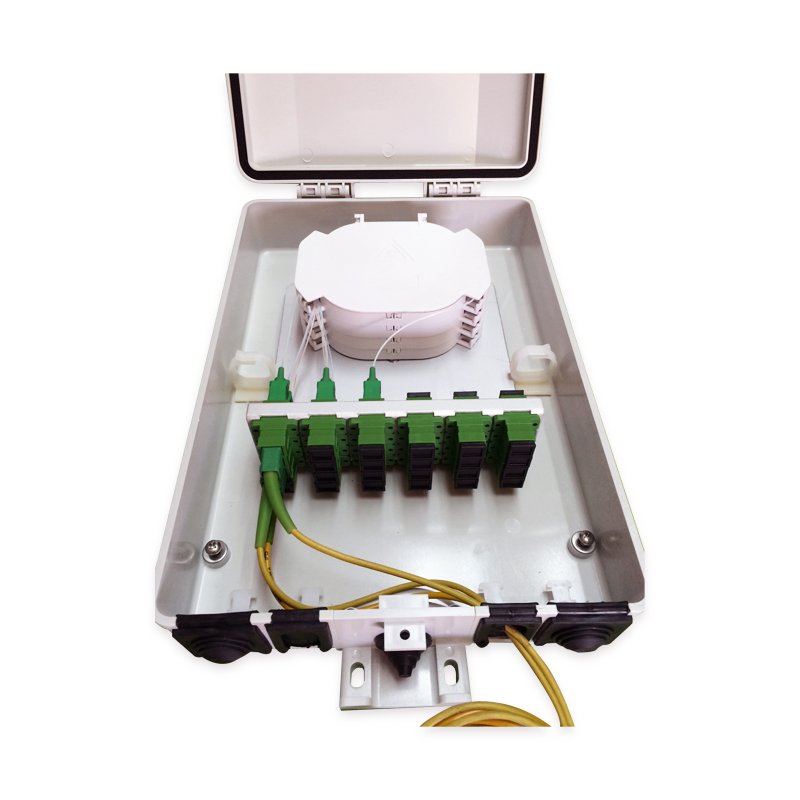 Caja terminal óptica 24 fibras ópticas exterior TLX-20.24