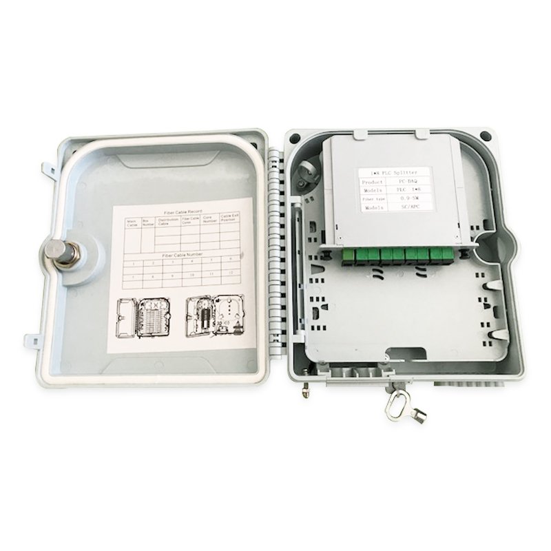 Caja terminal optica 12 fibras opticas exterior TLX-76.14