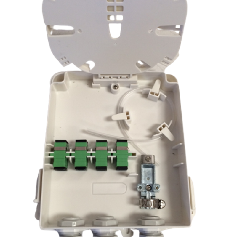 Caja terminal óptica 8 fibras ópticas exterior TLX-72.00