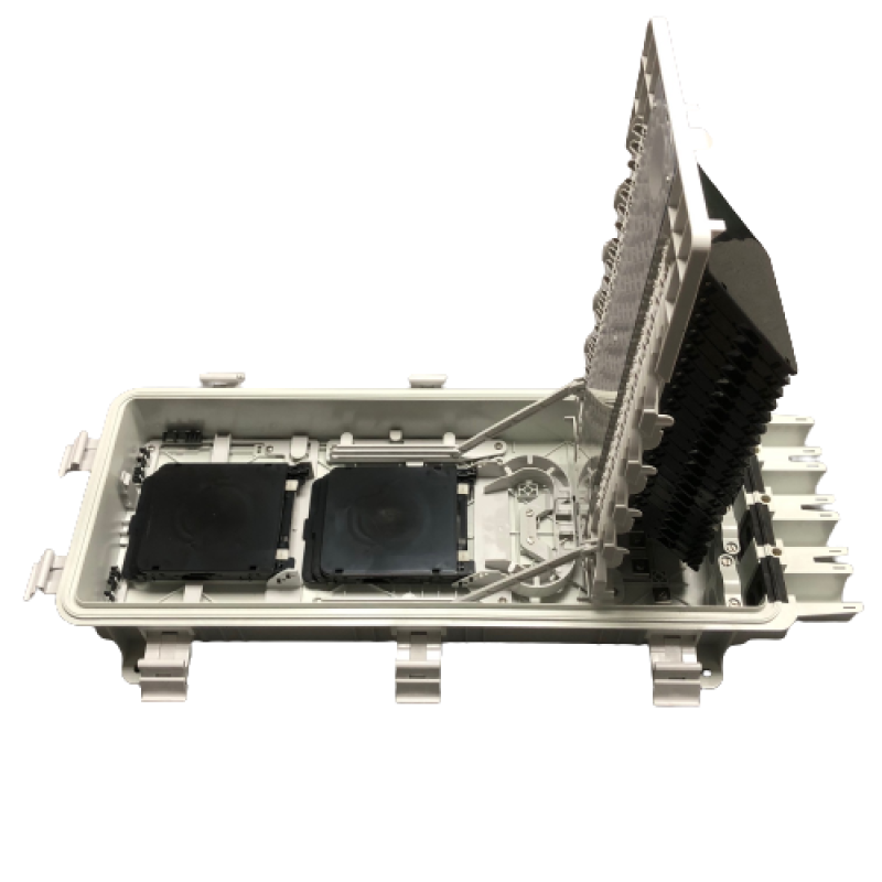 Caja de empalme divicau fibra optica exterior para divisores TLX-69.15