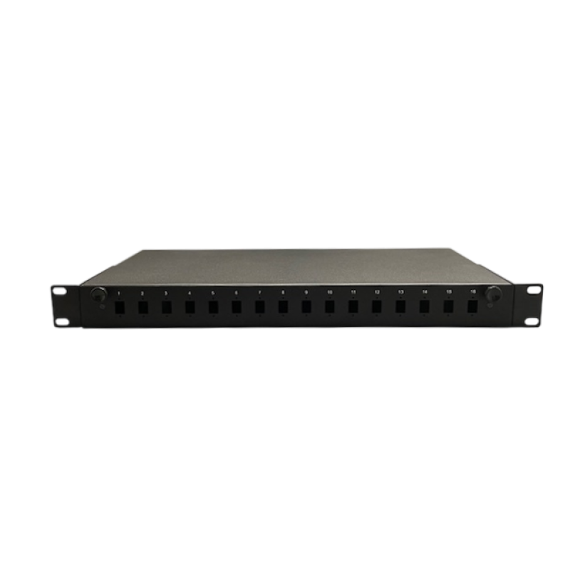 Repartidor óptico 16 fibras ópticas 19" 1U SC negro TLX-65.21